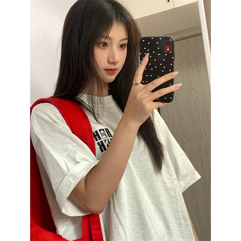 万针全刺绣工艺抖音得物高品质260克重磅纯棉双纱美式高街短袖T恤,男装T恤,电商A486-1