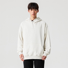 抖音得物品质二开380克全棉秋冬美式宽松两粒扣连帽卫衣CM22，男装卫衣，电商A486-1