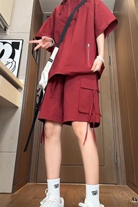 量大优 供视频 泡泡纱夏款工装短裤男 CP72-特p25图片