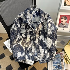 JK098抖音黑标原版牛仔高质量蓝色M-2XL，男装工装外套，星座218-1（原230）