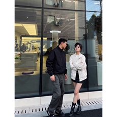 美式教练夹克三防春夏立领冲锋衣纯色复古户外工装飞行外套，男装夹克，星座506A