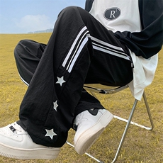美式星星条纹设计感休闲裤男速干机能冲锋裤运动长裤K7352-P30，男装休闲裤，星座512-3