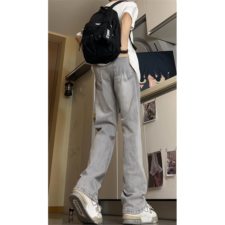 量大可谈！美式高街vibe裤子长裤弹力牛仔裤NZK01-P3868,男装牛仔裤,星座617B