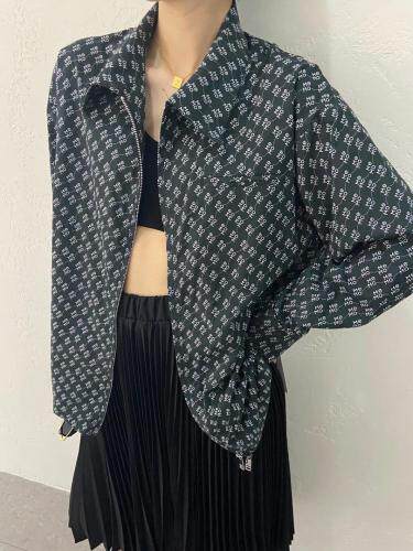 设计师款两穿印花衬衫，女装衬衫，JY.OUBEN