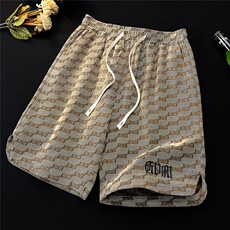 毛毯钢印短裤男大码M-5XL五分裤男成分100%聚酯纤维DK8705P35控49，男装牛仔裤，星座227-7