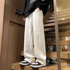 供抖音主推加绒加厚男阔腿裤子416B-1-KL2301-P55限78加绒P65，男装卫衣，星座416B-1