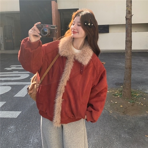 主推款现货数据好买家秀已更红色拼接派克服902C282-996P255K388图片