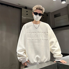 B359-YL2325特P38限价68美式字母钢印重磅加厚男女卫衣痞帅青年，男装卫衣，电商B359