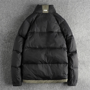 W10721-P105 网图现货 潮牌工装宽松棉衣冬季新款加厚面包服外套图片