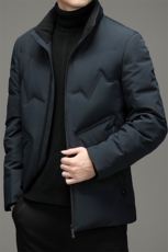 DJ9830钱塘2020-3冬季厚款商务休闲立领在男士羽绒服货稳P300，男装羽绒服，钱塘207-3