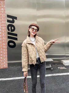 2021 新款秋轻薄设计款秋羽绒服,女装羽绒服,溪肆