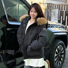 工装派克棉服女2025新款韩版大毛领加厚三防冬外套棉衣MF348-P108，男装棉衣，星座412-3