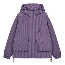 春季新款运动户外连帽防水抗污登山服冲锋衣白底图JK7811-特P85，男装夹克，星座904