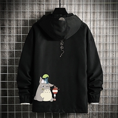 JK65152-P45连帽夹克男大码胖子棒球服上衣外套网格挂拍，男装夹克，电商A040A