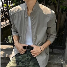 夏季2025新款美式防晒衣速干透气立领凉感皮肤衣夹克WA6717-P45，男装防晒衣，星座208-5