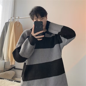 美式毛衣男慵懒风休闲针织衫 U11 P53图片