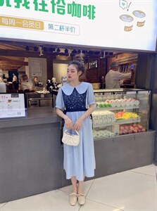 夏季新款连衣裙
款号：22117
尺码：m.l.xl图片