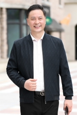 NN9961钱塘2020-3中年男士春秋薄款时尚休闲简约夹克外套P62，男装夹克，钱塘207-3