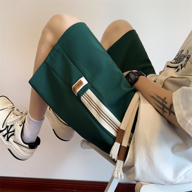 wassuphappy美式运动短裤男夏季潮牌宽松青少年篮球休闲五分裤子,男装休闲裤,电商B220