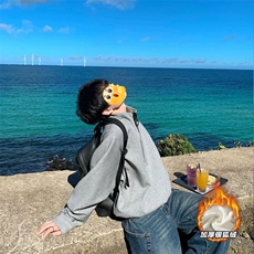 网图银狐绒400g重磅曼巴棉半拉链卫衣男W5385J加绒特P70控128，男装卫衣，电商A001-1