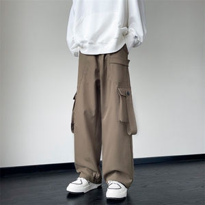 常年备货款男宽松直筒高街潮牌工装休闲长裤K812p55大量备货图片