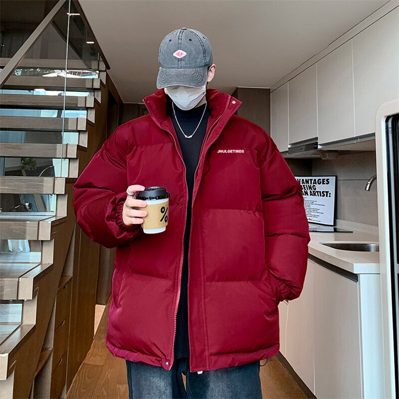 现货抖音得物可供视频冬季三防加厚羽绒棉衣外套面包棉服81130,男装棉衣,电商A486