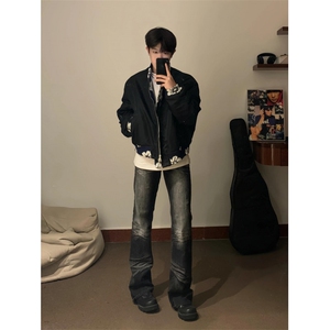 【有货】加棉666CC-特P73 常规JK110CC-特P65 花卉拼接外套男夹克图片