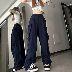 B221美式街头hiphop宽松户外工装休闲裤子LK23116-P60控78，男装休闲裤，电商B221