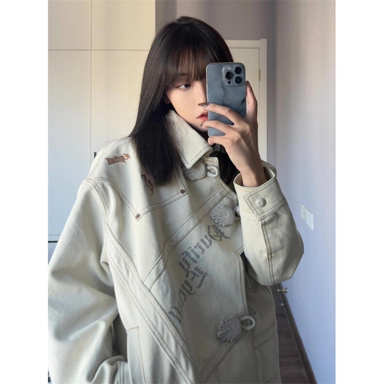 【有货】cleanfit盘扣外套男高级感痞帅美式工装夹克JK6997LL-P90图片