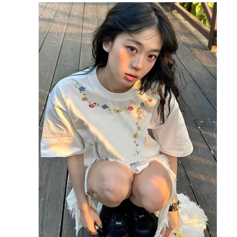 小青年妮家纯棉短袖体ti桖男街头嘻哈妮力官方重磅衣服白t恤上衣,男装T恤,星座1210-1