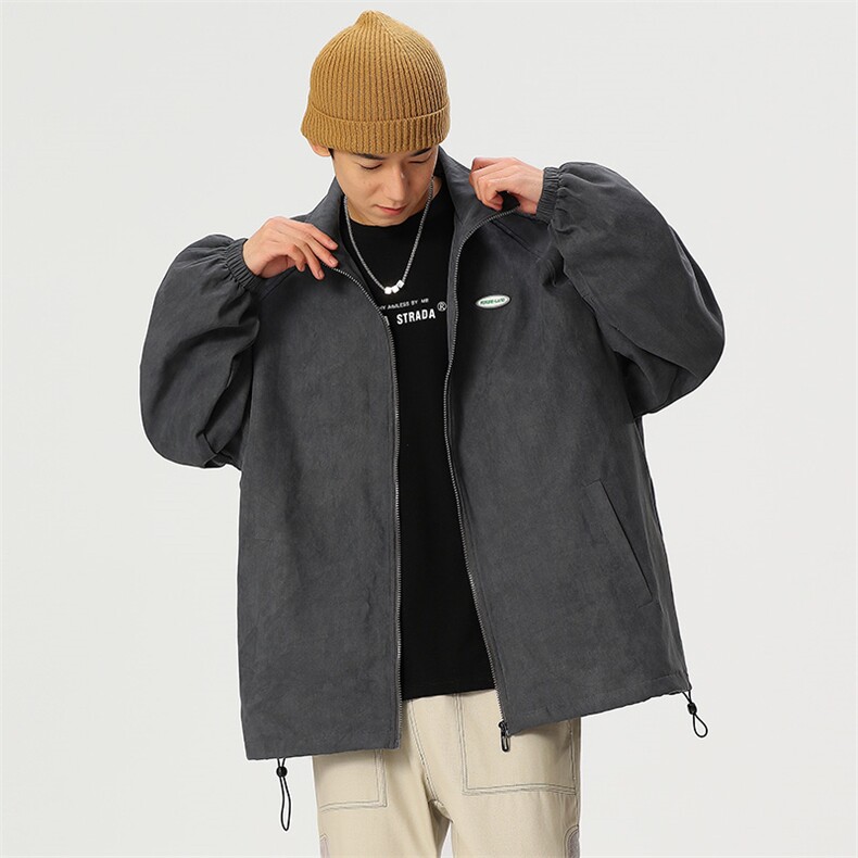 秋冬款棒球服外套男潮牌无影墙潮流情侣学生夹克22113-P70控118,男装夹克,星座717