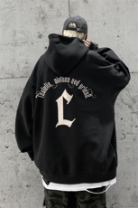 供抖音丶重磅高品棉350克排扣连帽c卫衣LW6081-特p58控78，男装卫衣，星座508（原C305）