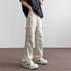 1506/QA160/P40美式复古高街工装裤男直筒阔腿休闲裤潮流长裤，男装工装外套，星座1506