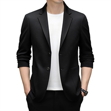 男装西服AE820含羊绒莫代尔锦氨西装无痕丝滑做工精致商务西服，男装西服套装，钱塘207-1
