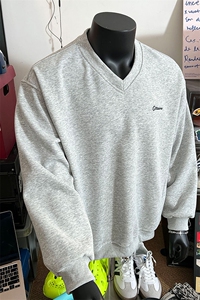 刺绣v领卫衣男 cp120-特p40图片
