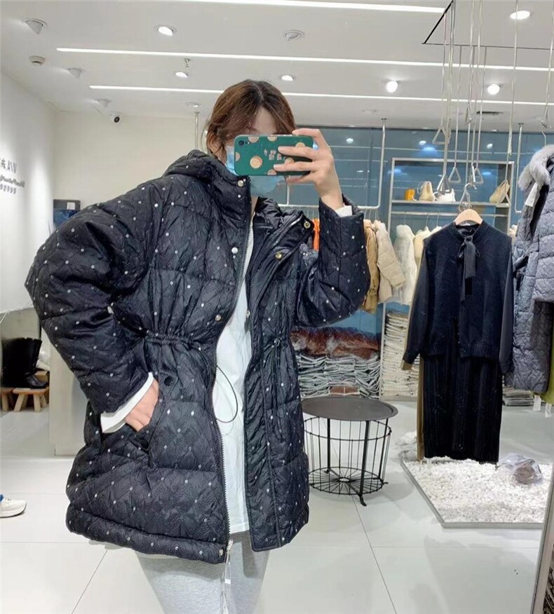 现货冬款羽绒服，女装羽绒服，V/A
