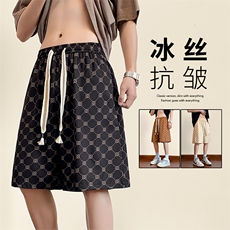 夏季新品速干五分裤时尚跑步健身运动休闲裤DK280特批17，男装休闲裤，星座718-1