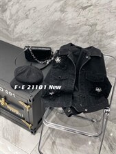 三花手工订珠牛仔外套，其它，菲儿