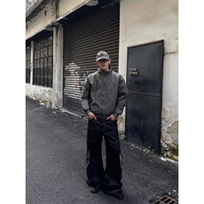 冬季棉衣男连帽潮牌韩版棉服外套港风ins宽松休闲潮流青少年棉袄，男装棉衣，星座506A