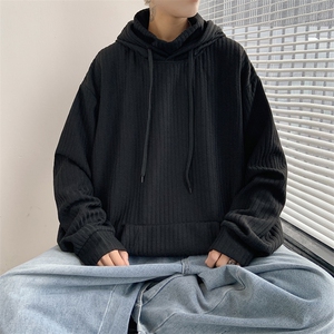连帽卫衣男女新款宽松慵懒风百搭韩版潮牌痞帅炸街外套WY008-p45图片