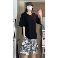 重磅新疆棉纯白短袖T恤厚实打底衫纯色男女款T3605-特价P19，男装T恤，电商A007
