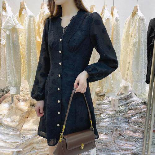 春季新款连衣裙，女装连衣裙，朵缇