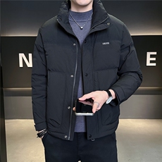 88578-L-4XL-P185标50绒店主风冬季特殊面料立领男士休闲羽绒服，男装羽绒服，电商B255