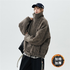 现货大翻领CIEANFIT韩系加厚棉衣痞帅港风外套N61-P135控178，男装棉衣，电商A170