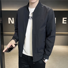 店主风刺绣夹克外套男春季休闲时尚棒球领领男士夹克S9304-P90，男装夹克，星座310B-3