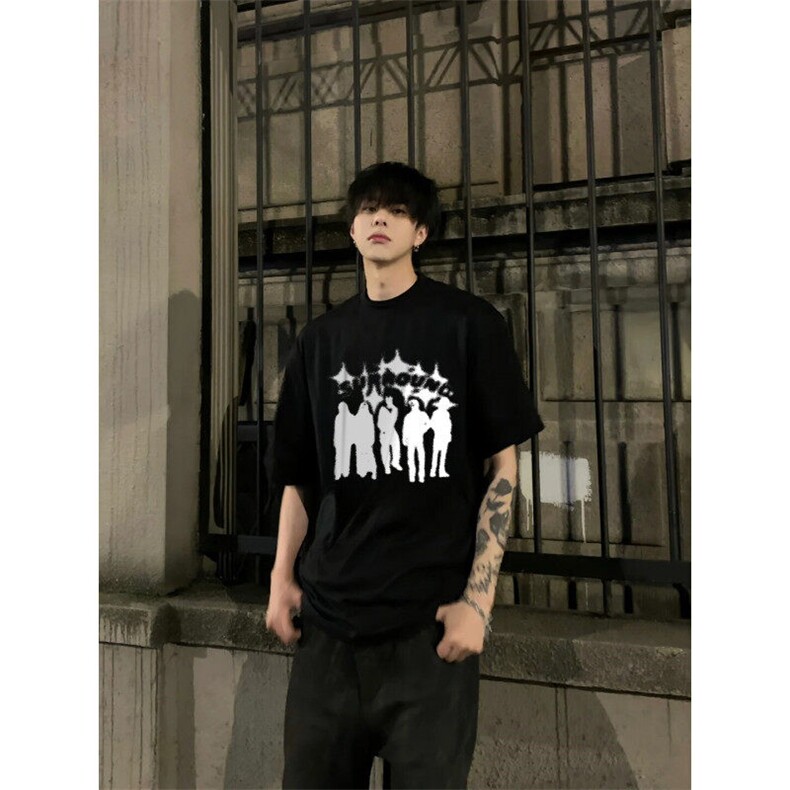 美式潮牌T恤纯棉体恤1209-1-T56-P25现货不缺货,男装T恤,星座1209-1