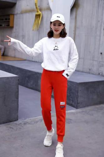 春夏女裤小脚裤休闲卫裤三色,女装休闲裤,冬进一族
