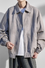 JK8865-P78L-9XL2025秋冬新款大码翻领夹克外套控128，男装夹克，星座109