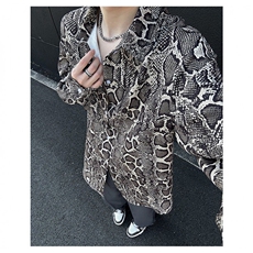美式高街宽松衬衫潮流休闲上衣A086-CS2210-P40，男装衬衫，电商基地A086
