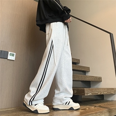 现货现货2025年秋季新款宽松休闲卫裤男D329-QM757-特45-控78，男装休闲裤，电商D329